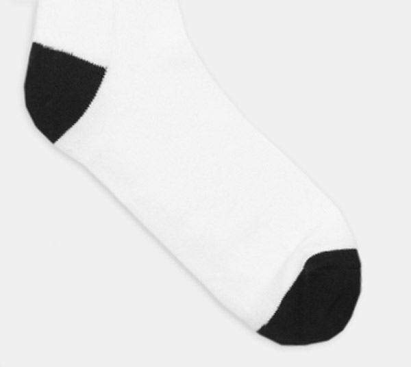 Socks-Embellishments-Contrast Heel&Toe